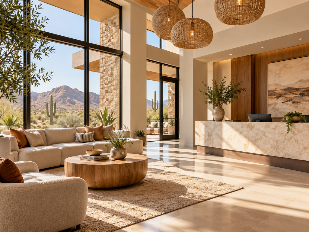 Modern interior representing North Phoenix cleaning services for homes and businesses